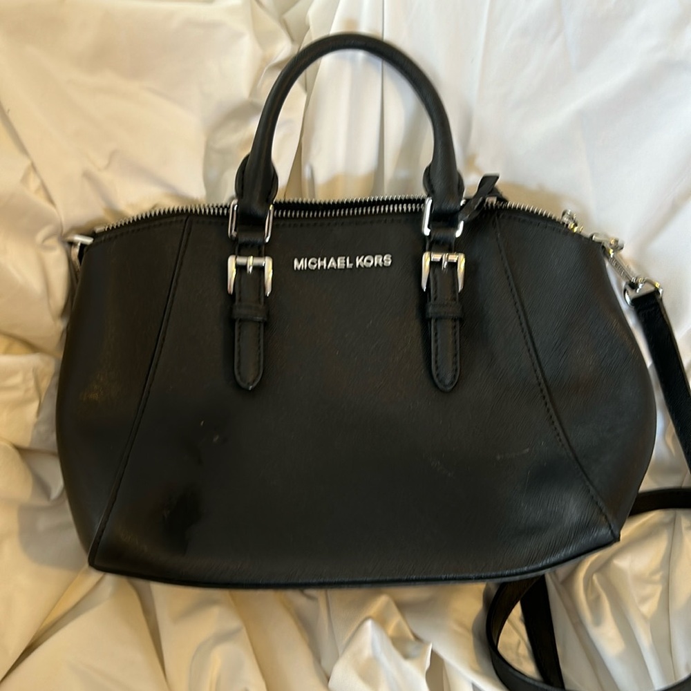 Medium black Michael Kors satchel